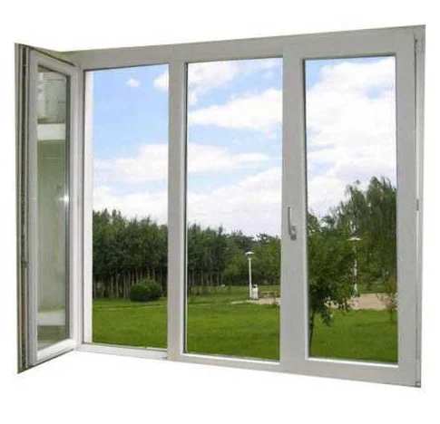 GLASS-ALUMINUM WINDOWS Furniture Aluminum Alloy Folding Screen Dust-proof Glass Door with Aluminum Frame