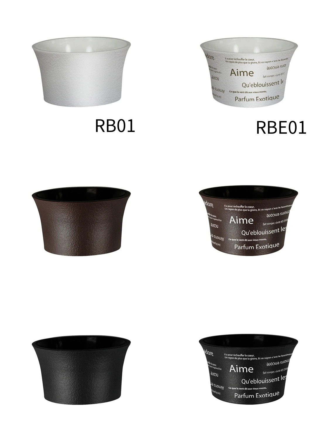 Hot Selling High Demand Unique Round Shape Plastic Flower Pot With Wording Design for Any Occassion Decoration