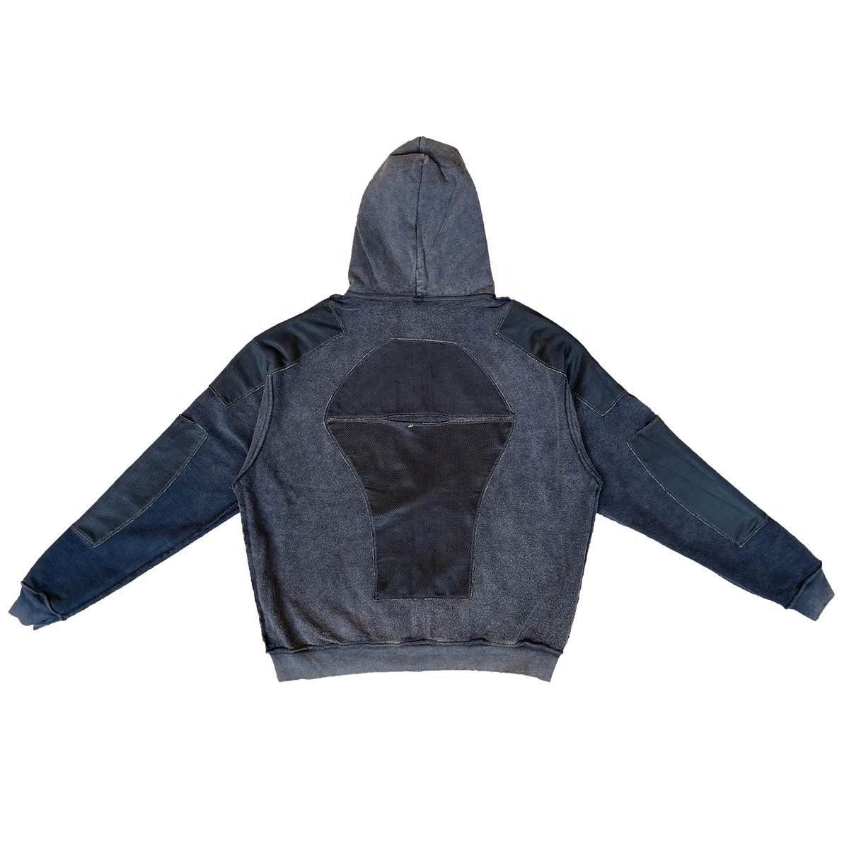 ARMORED Aramid hoodie for motorcycle riders with 3 Layer Multifunctional Protective Zip up Jacket Lined Black Gray hoodie