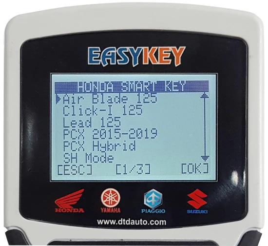 Новейшая версия инструмента Easykey обновление функция быстрой регистрации ключей диагностический сканер для мотоциклов