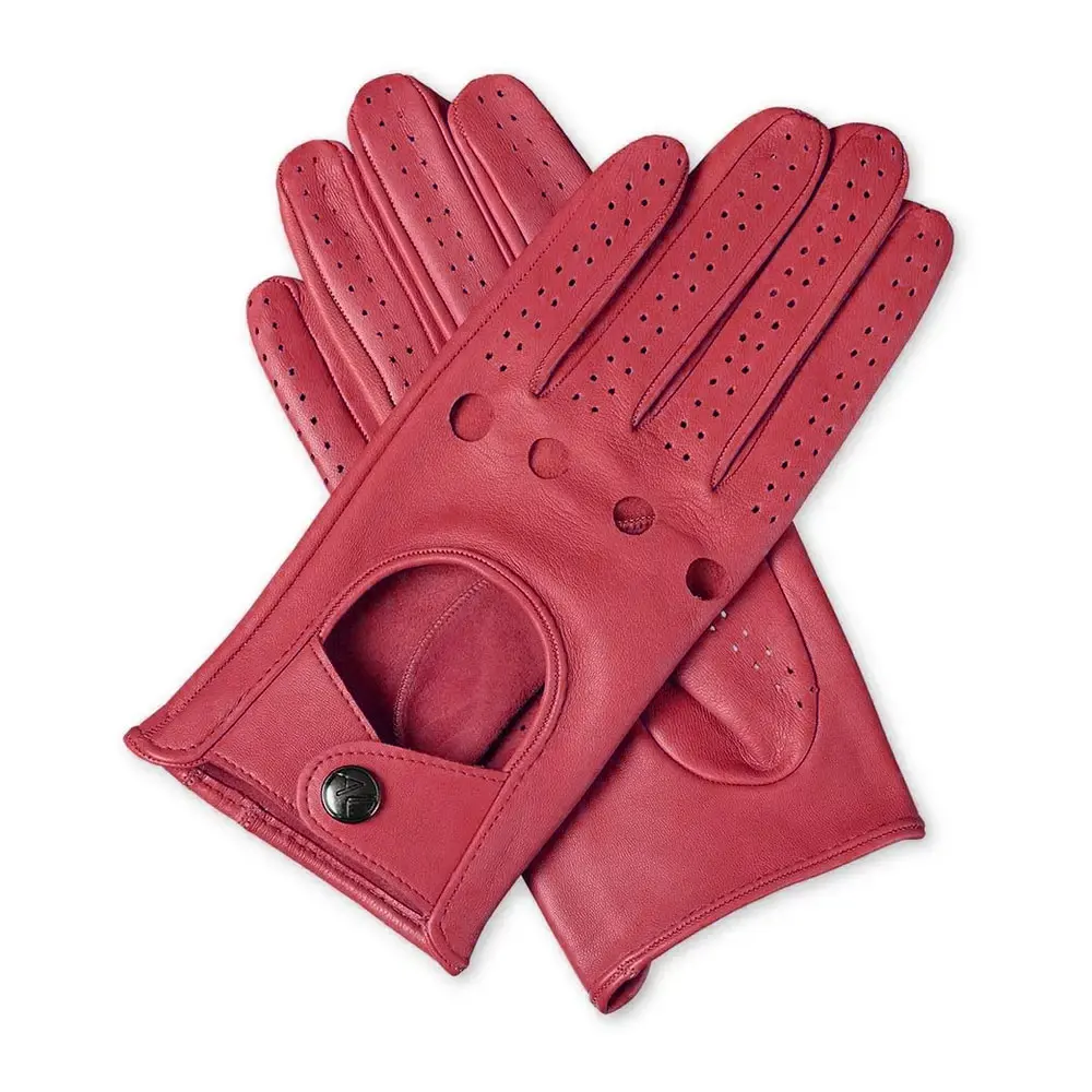 Customized Logo Men Car Driving Gloves Full finger leather durable thick anti cut safety car driving gloves driver gloves