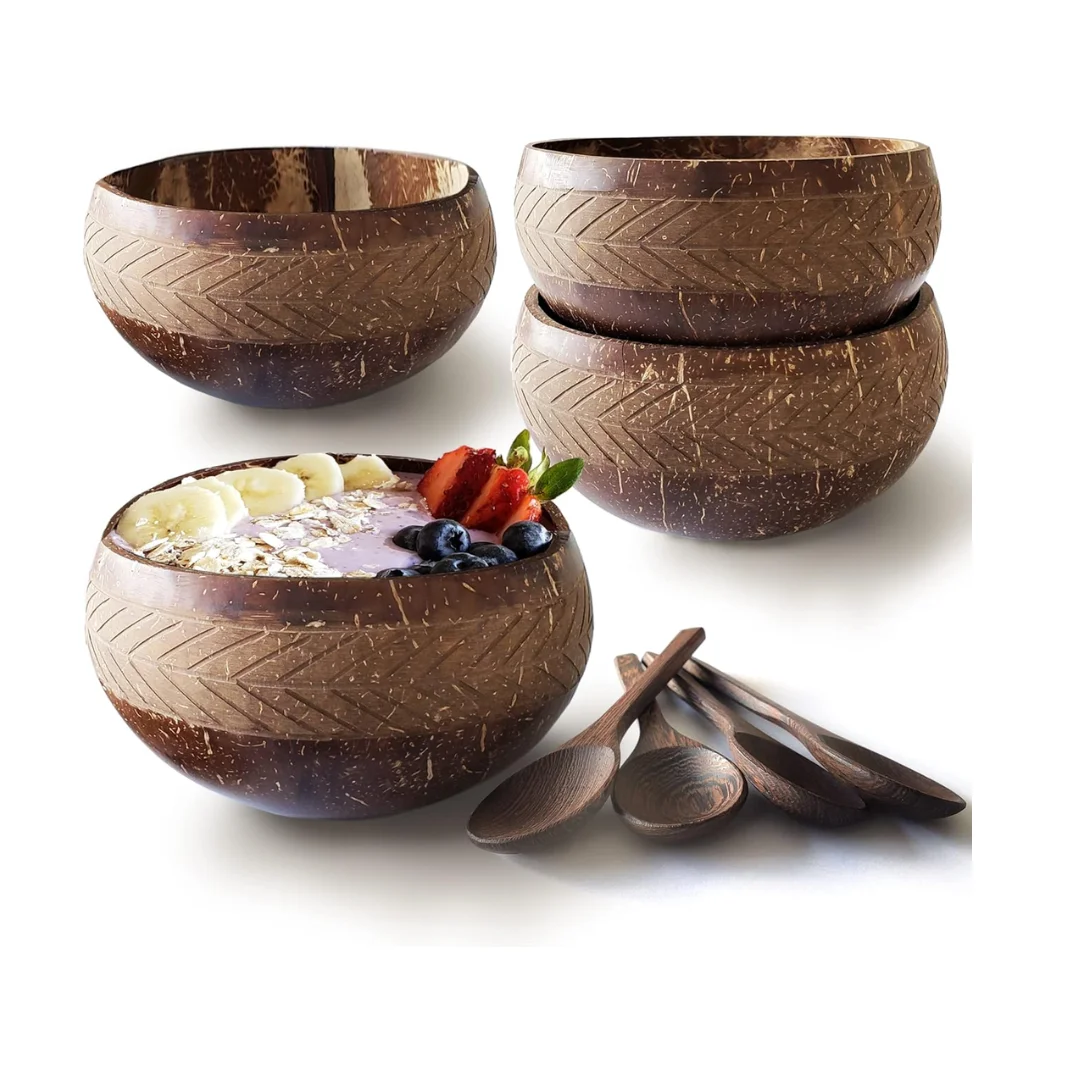 Handicraft Coconut Shell Bowl Decorative Lacquerware Shell Product At Competitive Price From Vietnam