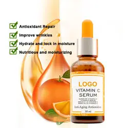 Top Seller  Pure Vitamin C Serum Freckle Removal Acne Scars Anti-Aging Fade Dark Spot VC Facial Essence For Brightening