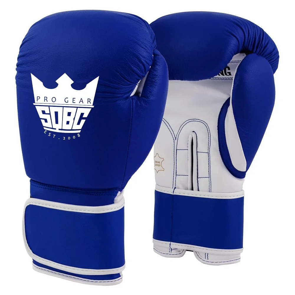 Matte Blue Training Gloves Kickboxing Muaythai Kids Gloves & Sparring Gloves For Boxing