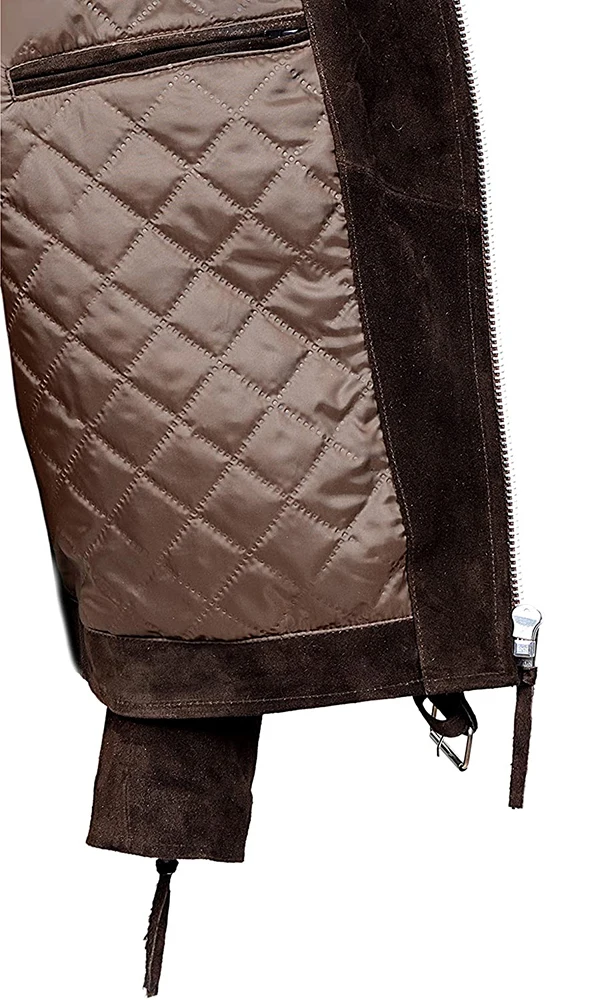 Hot Selling Autumn Winter Mens Slim Fit Suede Leather Jackets Customized Design Classic Motorcycle Biker Real Leather Jackets