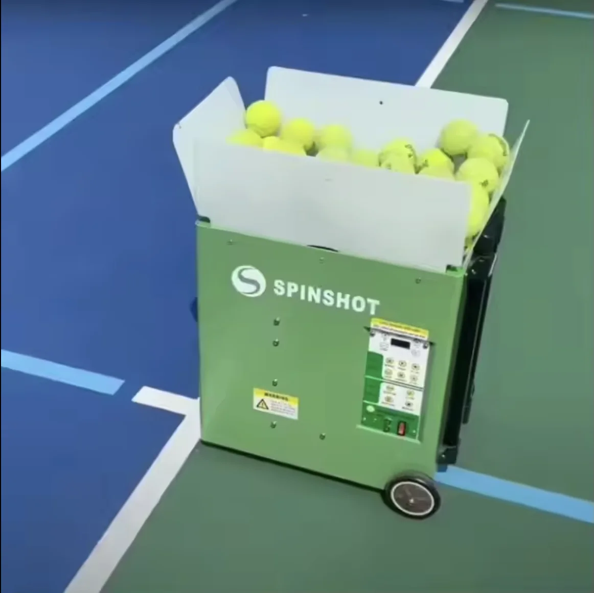 Original SPIN SHOT PLAYER Plus-2 Tennis Ball Machine (Plus2 Model =Plus Model + Player Model)