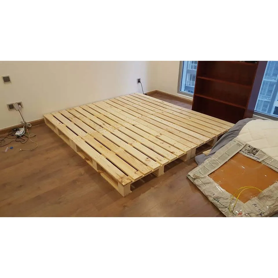 Hot Sale High Quality Solid Wood Pallet Customized Pallet Cheap Price Warehouse Pallet 4 Way 2 Way