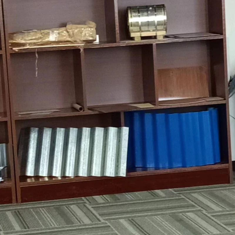 22 gauge 14 ft galvanized zinc metal corrugated gi steel roofing sheets for Africa