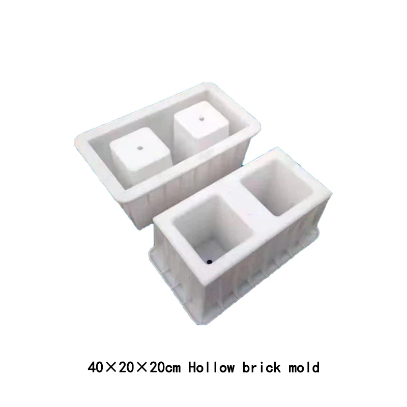 Concrete precast block Concrete masonry unit block square brick permeable brick plastic mold