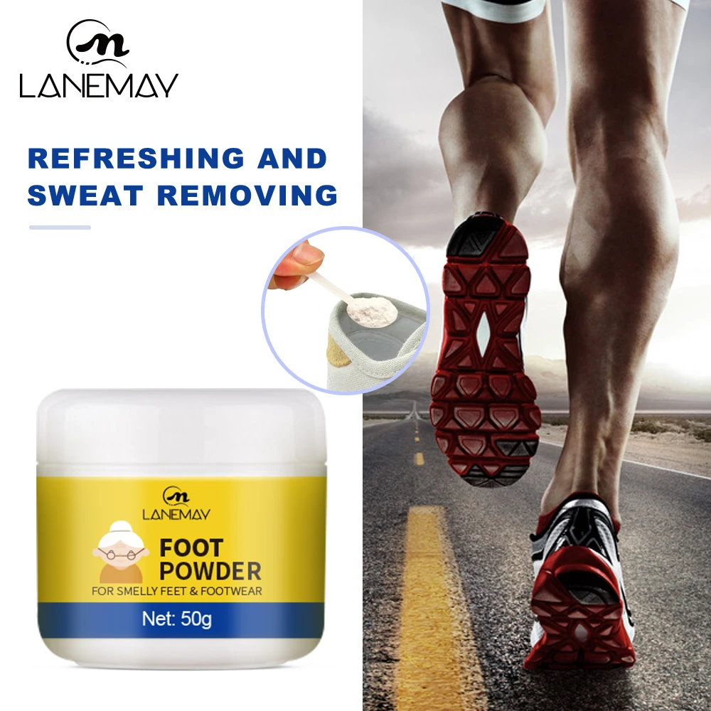 Private Label Herbal Deodorant Foot Powder For Foot Detoxify