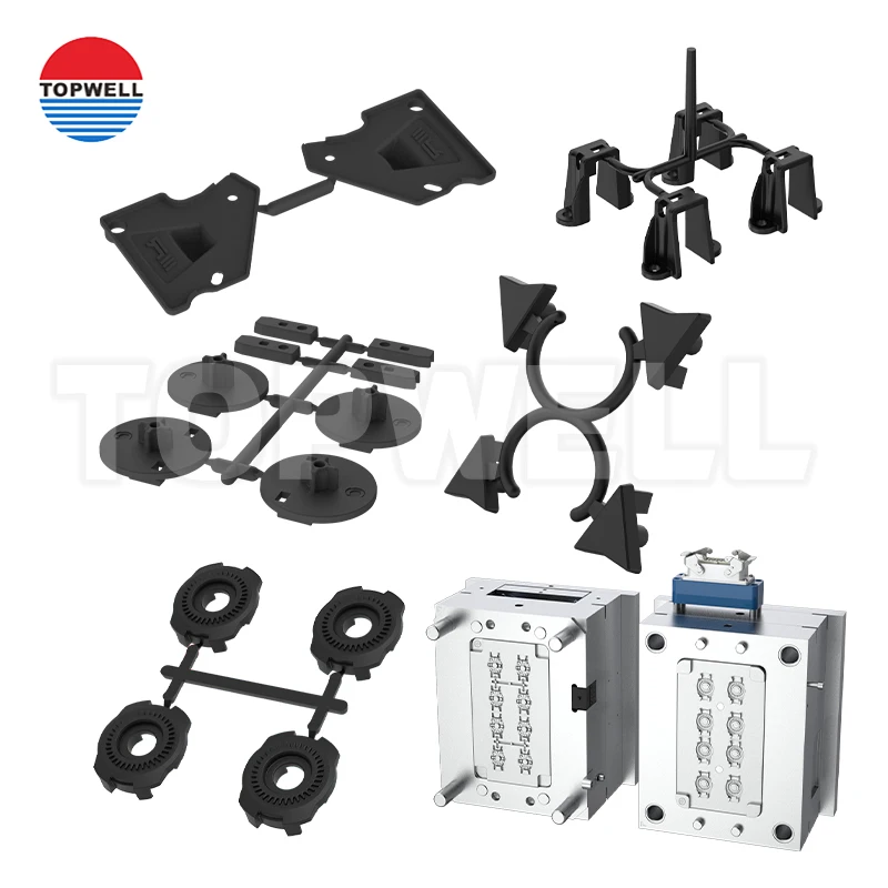 ODM PA PC PP PU PVC ABS Silicone Rapid Prototype Custom Parts Service Mould Rubber Plastic Injection Molding And Assembly