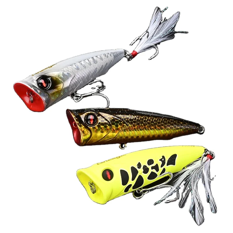 hunt house saltwater fishing lure 70mm 10g floating water hard popper lure popperPopul