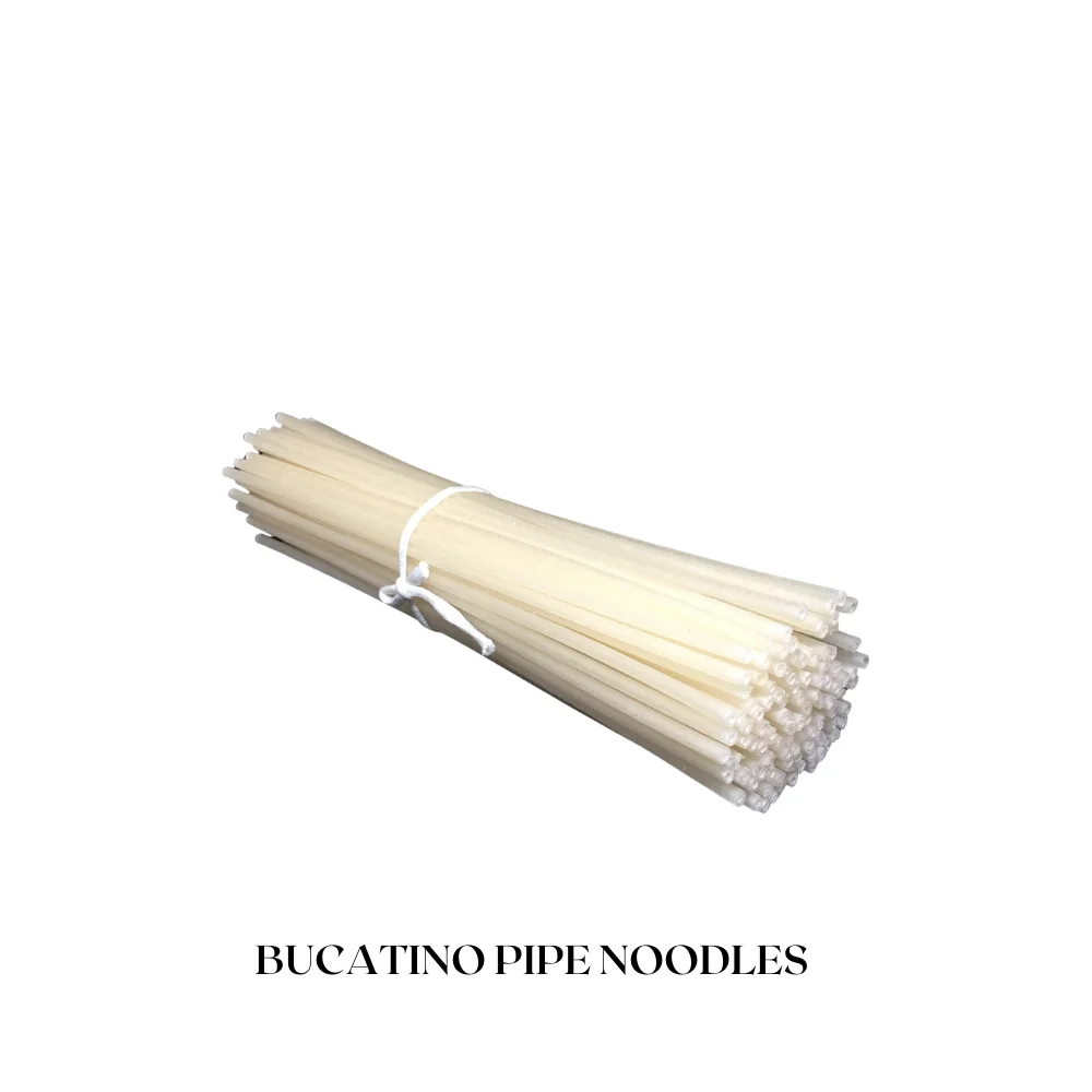 Advance Quality Pasta/ Noodles Bucatino Pipe Noodles Ingredient Natural rice flour 80% Taste Delicious Smooth Date One Years Dri