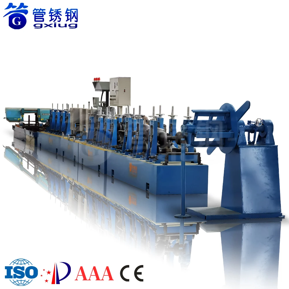 GXG Technology Stainless Steel  Welded Pipe Machinery Equipment Production Line Manufacturer In China