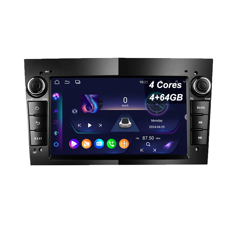 BG Factory 7inch Android 13 ultra-thin 4Cores (4+64GB) car radio for Opel Wireless Carplay GPS navigation 4G Wifi Bluetooth