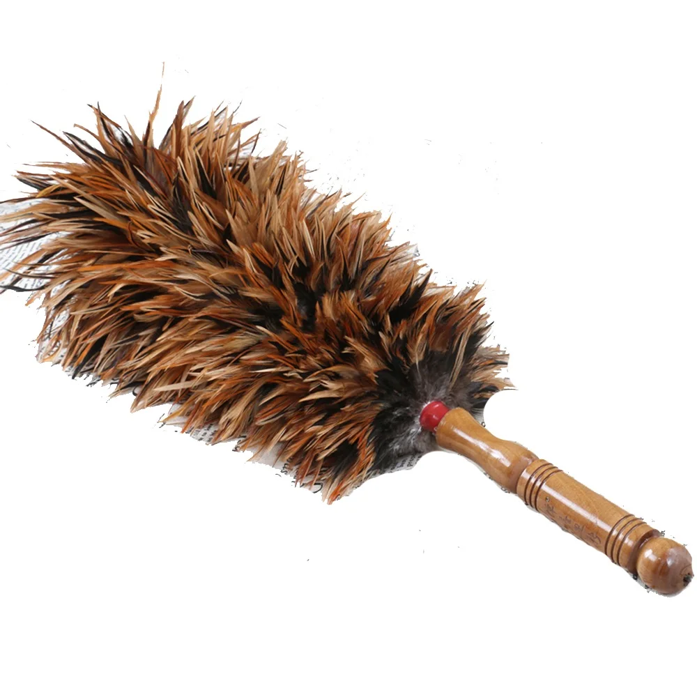 Top sale 100% High quality natural feather duster feather broom for household window car cleaning from Vietnam