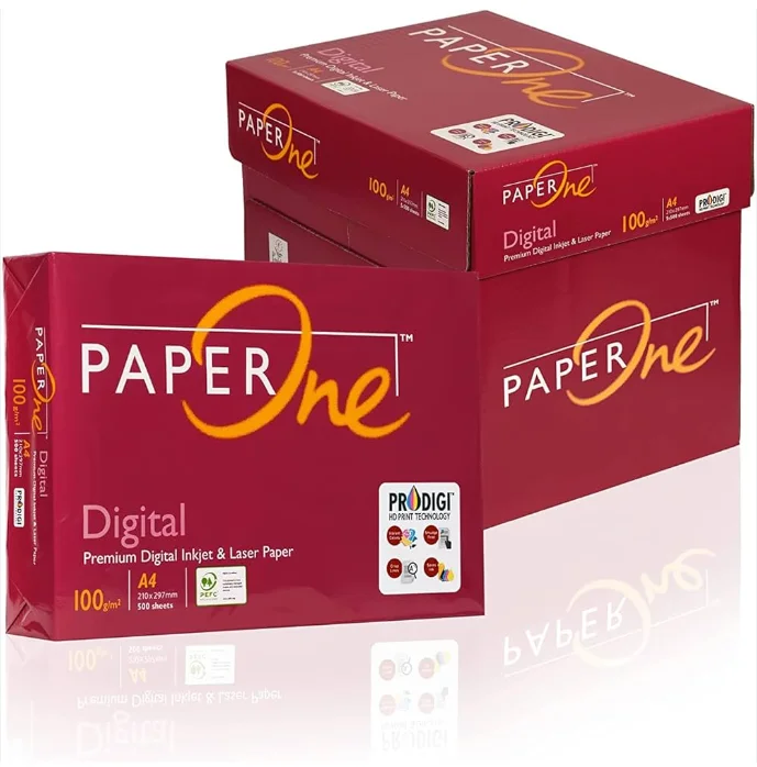 Белый оригинальный Paperone A4 бумага One 80 GSM/копировальная GSM / 100% Woold Pulp 70gsm