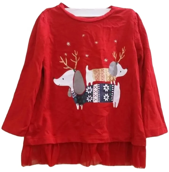 SQG 089 Beautiful Little Queen Flower Girl Children Mesh Tulle Flower Girl Dresses Christmas Clothes Casual Custom Summer Kids