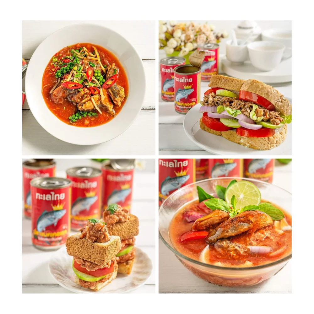 155g Sardine Seafood  in Can Tin Fish Baby Food Warmer Set Customized Style Packing Balance Container Weight Sardine Thailand