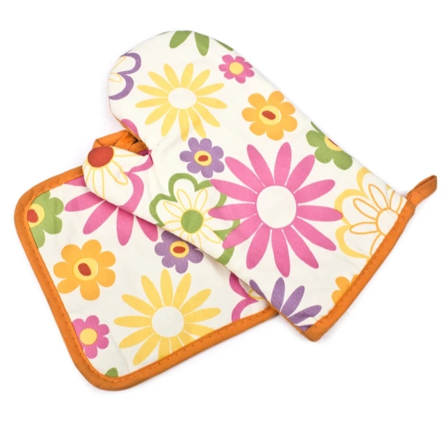 Professional Oven Mitts Printed  Design Good Quality Oven Mitt With Best Price in India...