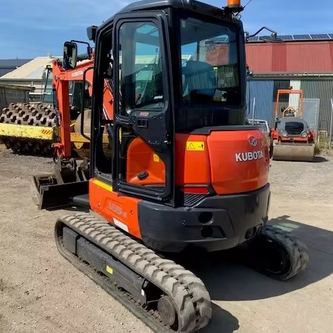 Экскаваторная машина U35-4 Kubota 18 кВт 3 тонны экскаватор мини-гусеничный для продажи