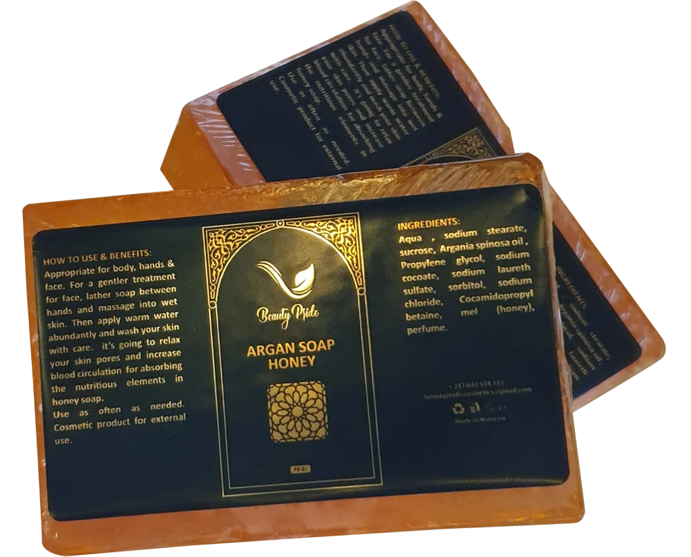 Роскошное горячее предложение очищение пор мыла из меда и Аргана предотвращает рост некоторых бактерий уход за кожей частная маркировка