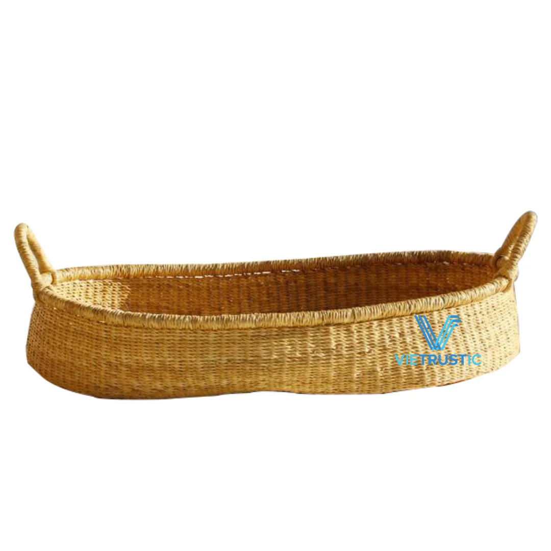 Hot Top Product Rattan Seagrass Baby Moses Basket Eco-friendly & Durable For Newborn Room