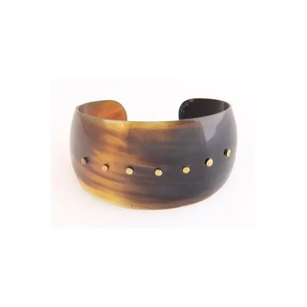 Indian Handmade Buffalo Horn Bracelet 100% best quality natural horn bracelet customized packing handmade fashion jewelry bangle