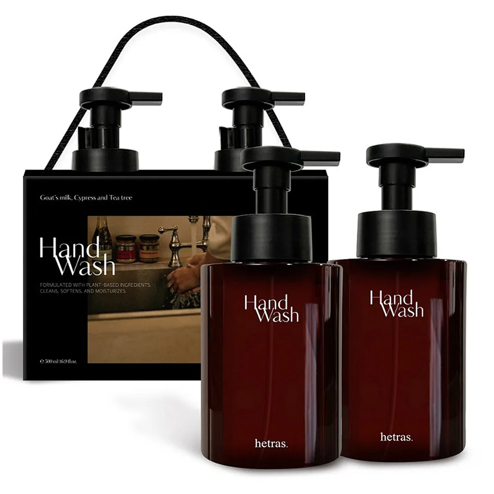 Best Selling Hand Washer HETRAS Perfume Bubble Hand Wash 2ea[1030ml] Hotel Wood Large Capacity Luxurious Fragrance