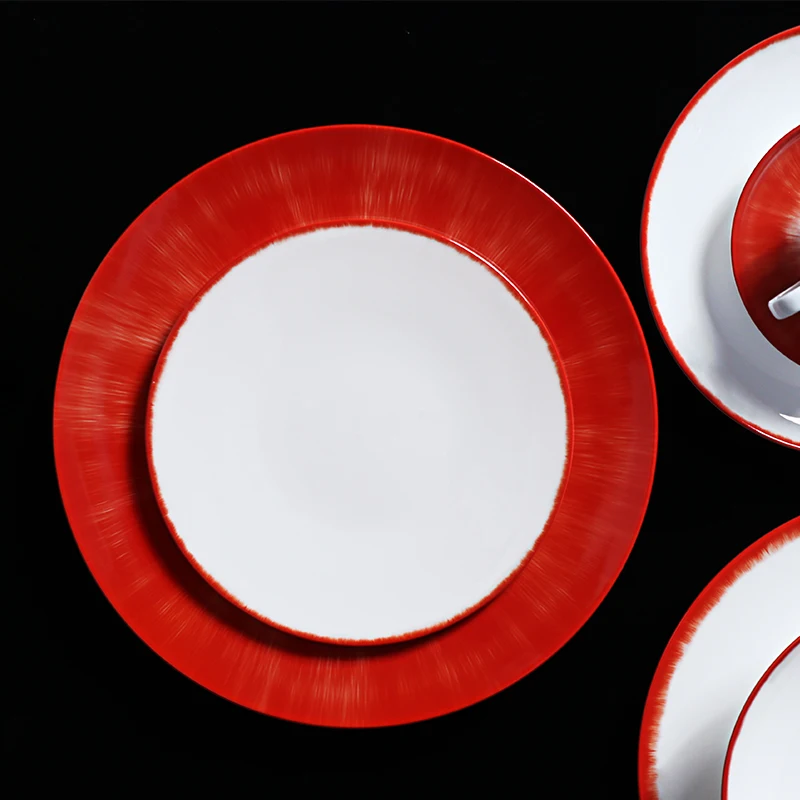 B2 diner service plate kitchen plates bowl restaurant tableware other dinner christmas set