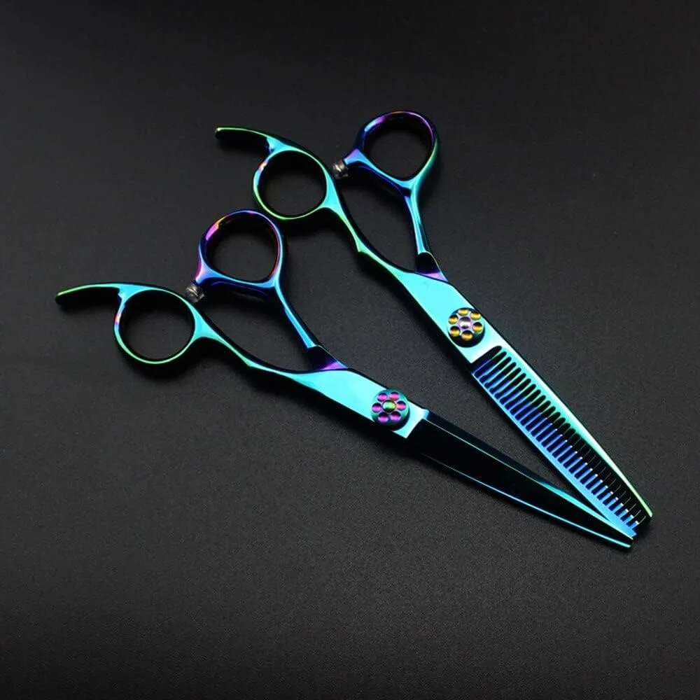 Hot Selling Hair Cutting Shears 6.8 Inch Stainless Steel Professional Haircut Barber Hair Scissors