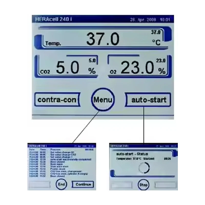 Latest Collection Excellent Quality IVF Co2 incubator for Medical and lab uses