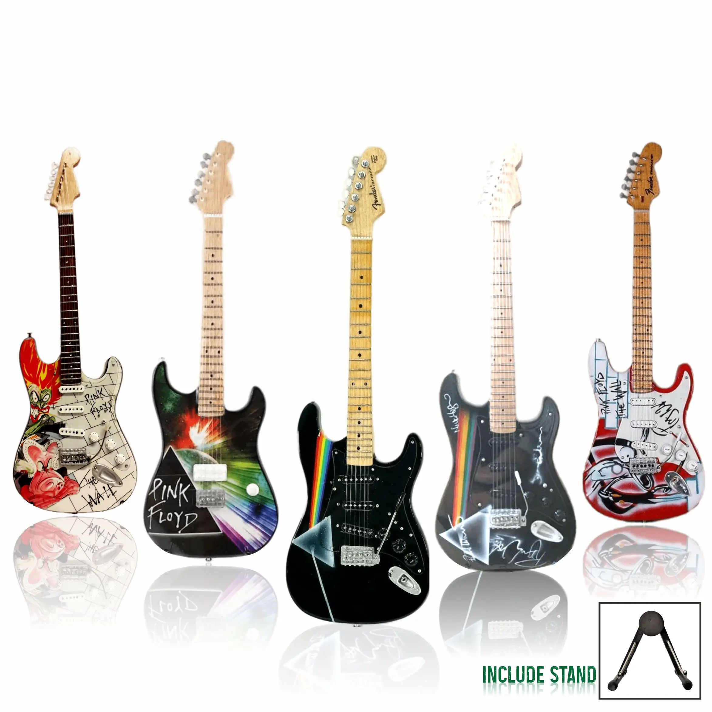 Miniature guitars PINK FLOYDD - price include shipping