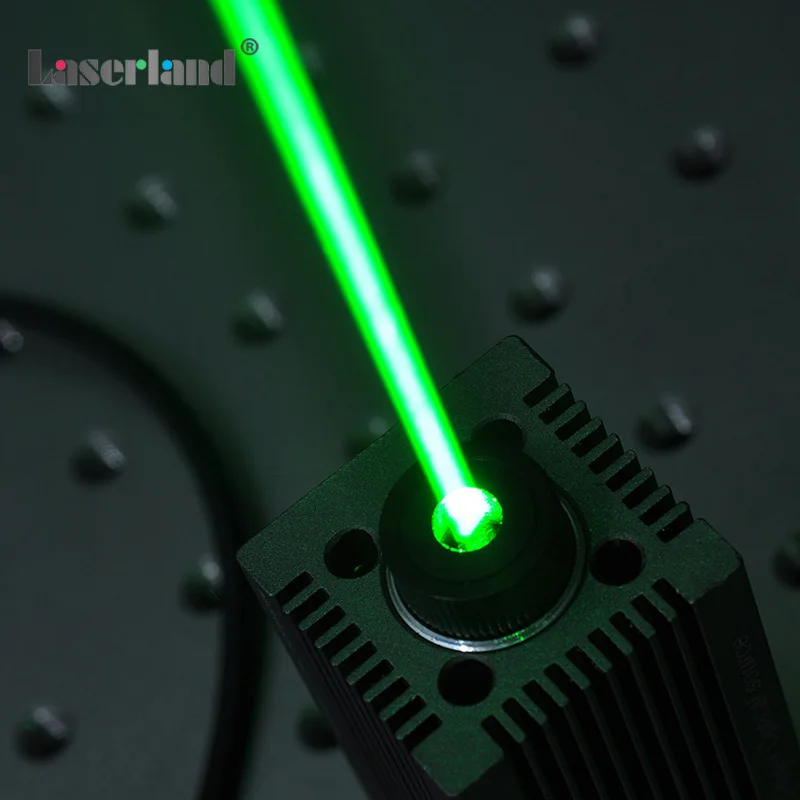 520nm PWM/TTL High-power 520nm Green Light Micro Engraving Machine Laser for Industrial Use