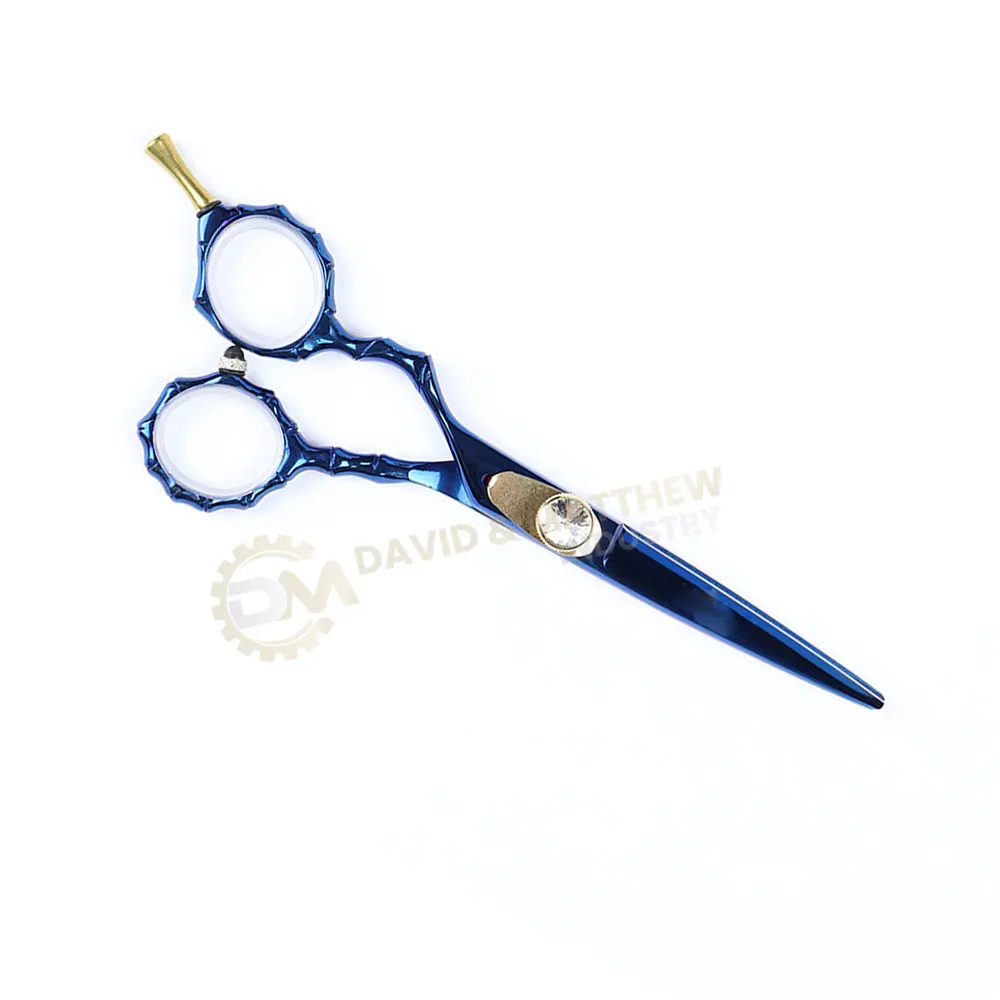 Customized Logo Japanese Stainless Barber Hair Cutting Scissors High Quality VG10 Professional Straight Blade Salon Beauty Tool