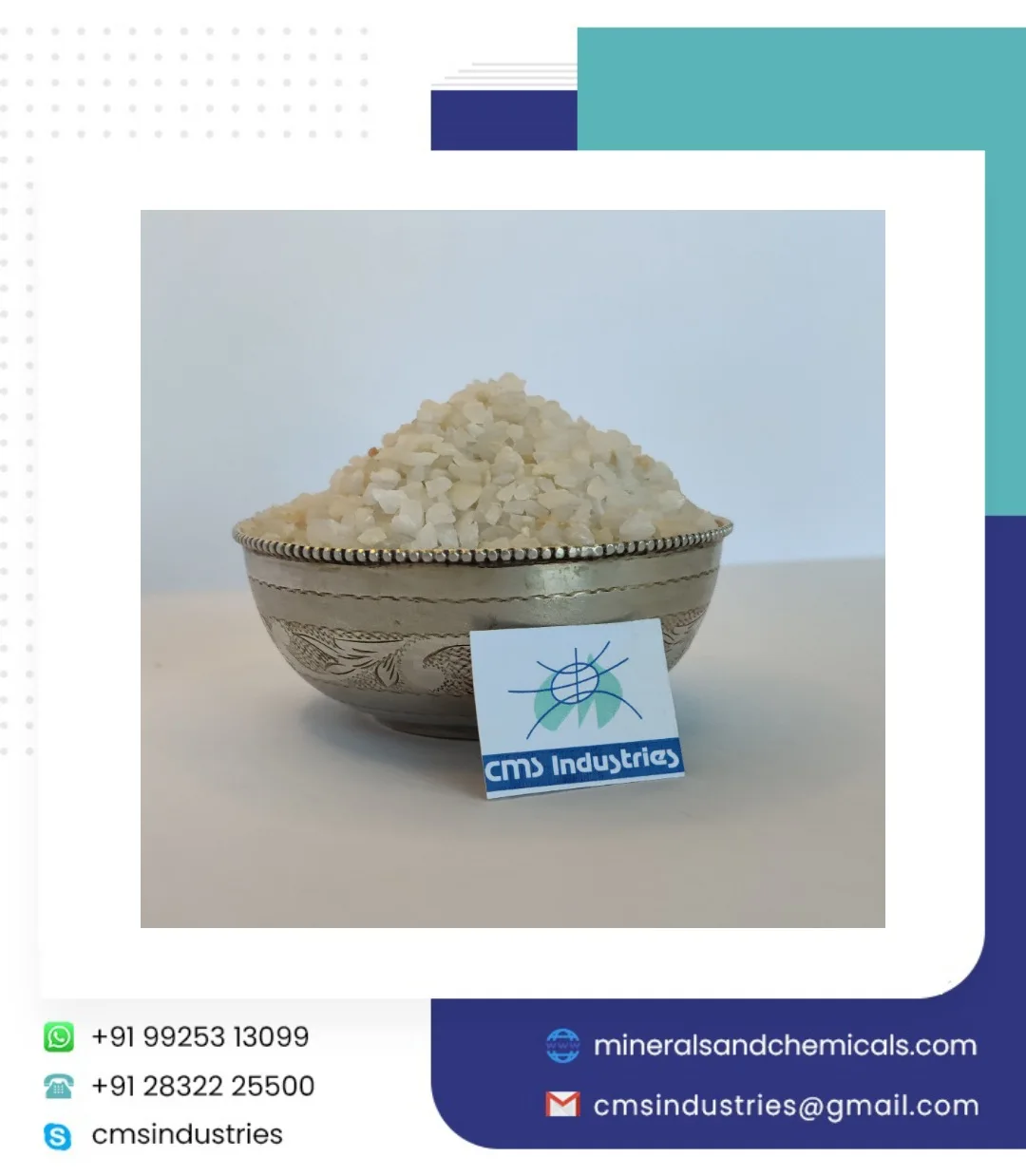 High Grade Natural Quartz Grits