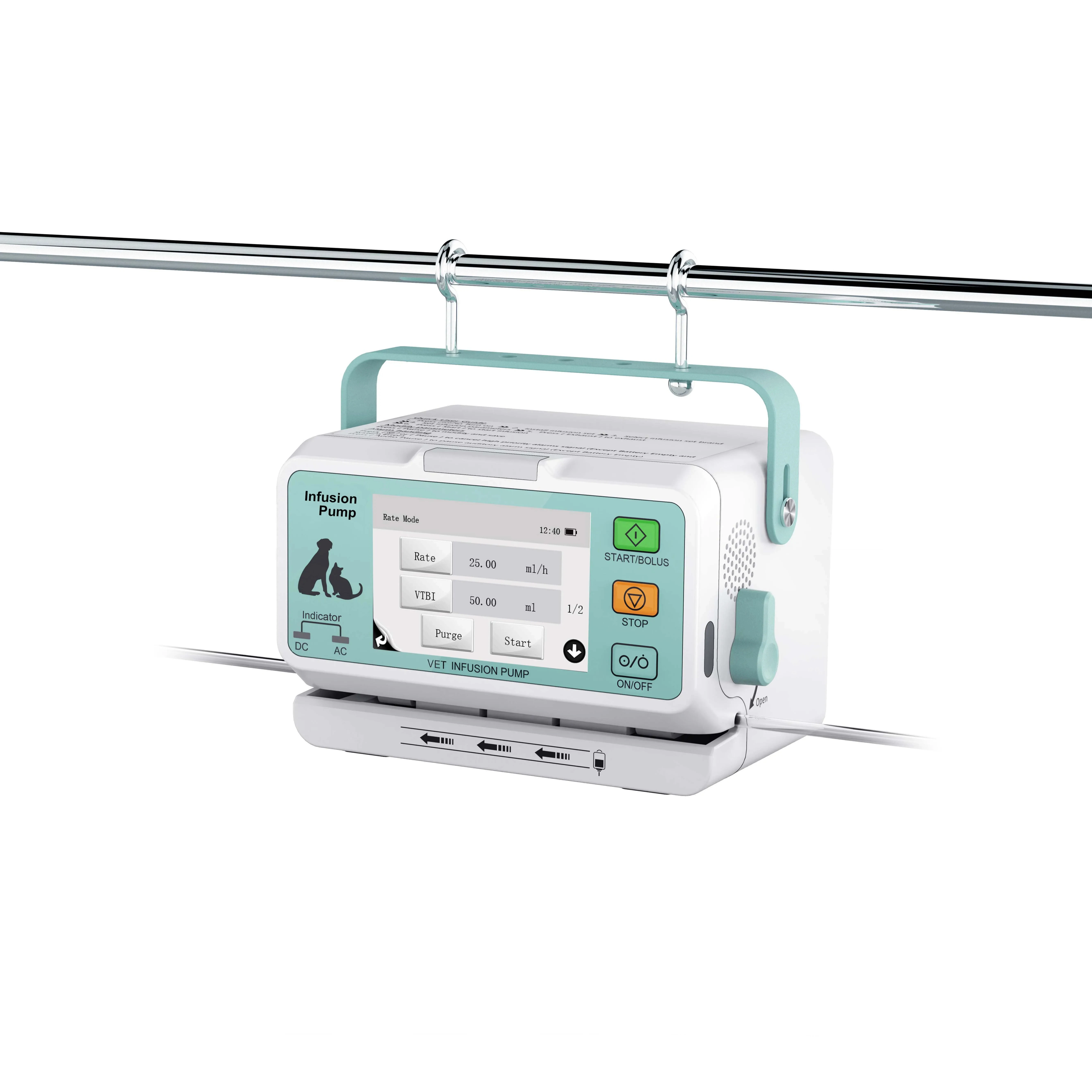 Veterinary Infusion Pump Animal Clinic Electric Auto Calibration Medical Infusion Pump