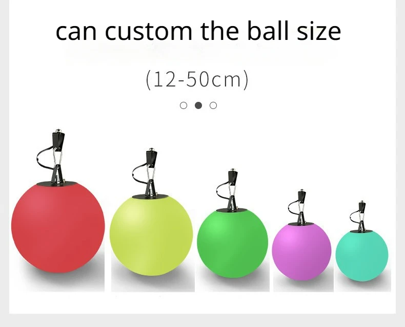 3D Effects Winch LED Kinetic Light System RGB Manufacturer Modern China 90 RGBW DMX512 / Master-slave / Auto 90 Cm Disco Ball 85