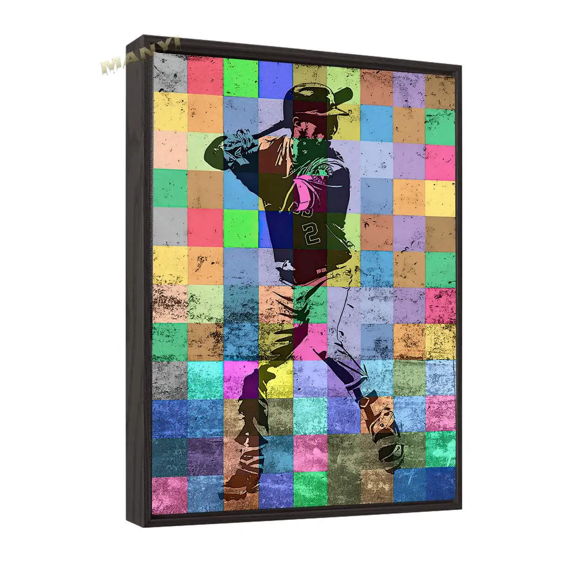 19Pcs Baseball Idol Posters and portrait Players Sports Wall Art Pictures And Prints Canvas painting For Home Living Room Decor