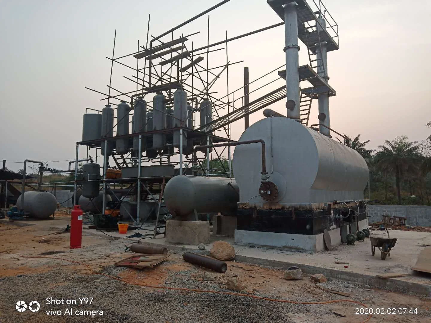 Crude Oil Refinery Petroleum Oil Refining to Diesel Gasoil Gasoline