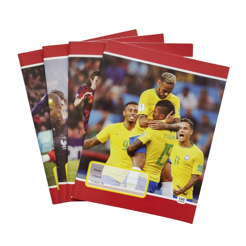 Оптовая продажа, дешевый учебный блокнот, 100 страниц для школьников из Африки