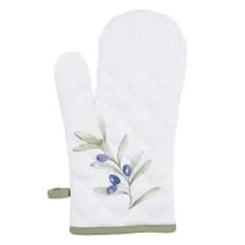 Custom Organic Cotton Oven Mitt Digital Printed Heat Resistant Kitchen Gloves and Sustainable Alternatives