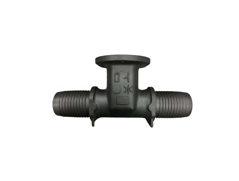 High quality water pipe fitting larger diameter machine casting parts lost foam casting product OEM service accept