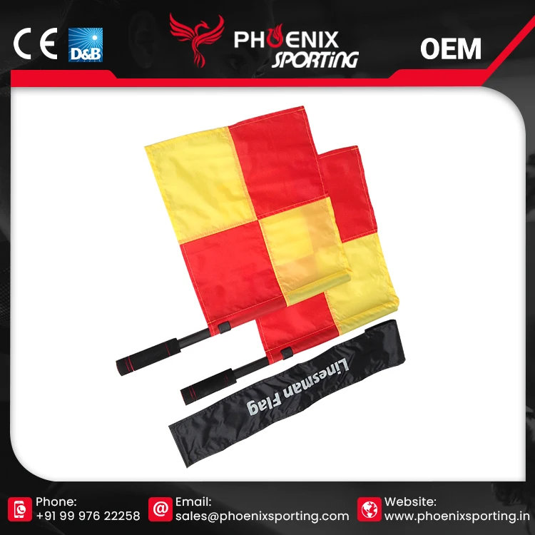 Top Sale  Wholesale Factory Supply Linesman Sports Flag Available In Orange & Yellow Colour For Exporting