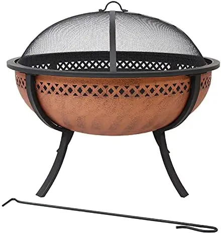 Fire Pit Outdoor Home Garden Backyard Firepit Bowl Fireplace