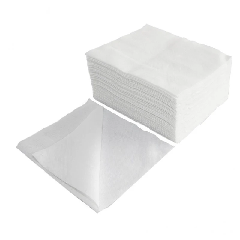 High Premium Quality Tissue Paper Wholesale Disposable Face Towel for Sale Rectangle Nonwoven Non-woven Fabric Handkerchiefs