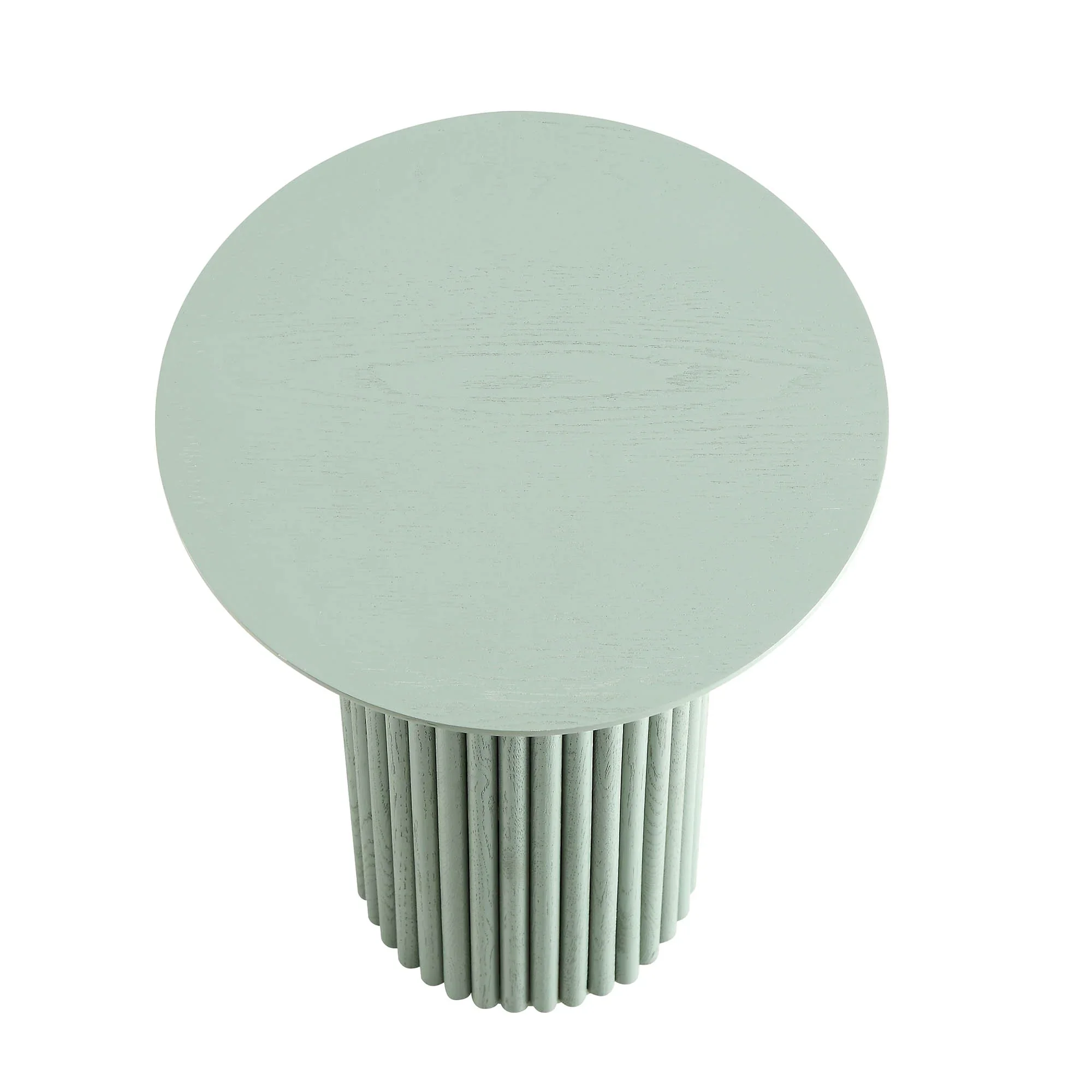 Luxury Modern Furniture Bedroom Living Room Sofa Side Coffee Round Wooden Oak Pedestal Side Table