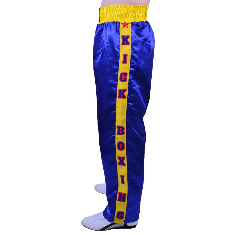 OEM Services Custom Kickboxing Pants & Trousers Professional Manufactures High Quality Boxing Trousers With Cheap Price