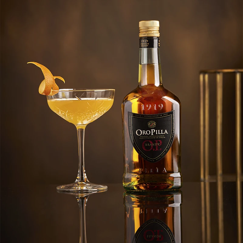Премиум линия высшего качества Сделано в Италии бренди ORO Pilla 6 x бутылка 0,70 мл готов для экспорта