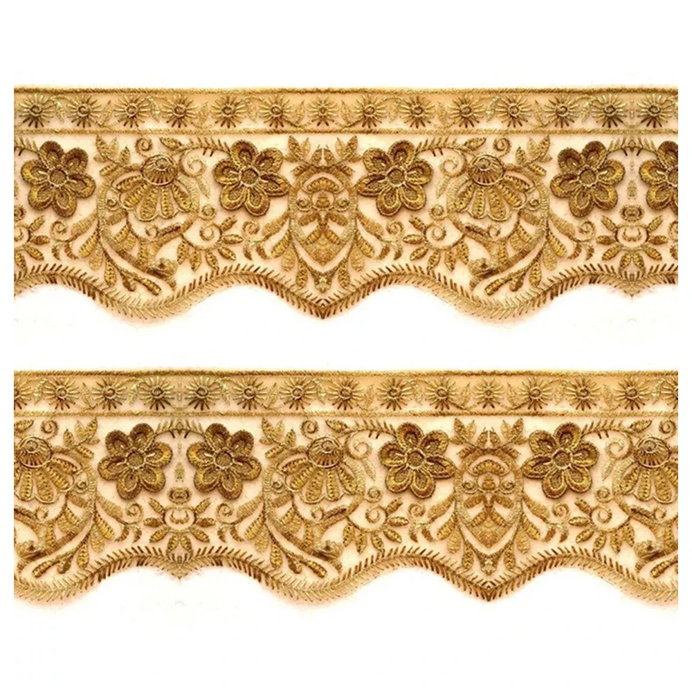 Embroidered Lace With Soft Sequins Design Best For Wedding Dress Buy At Very Best Price